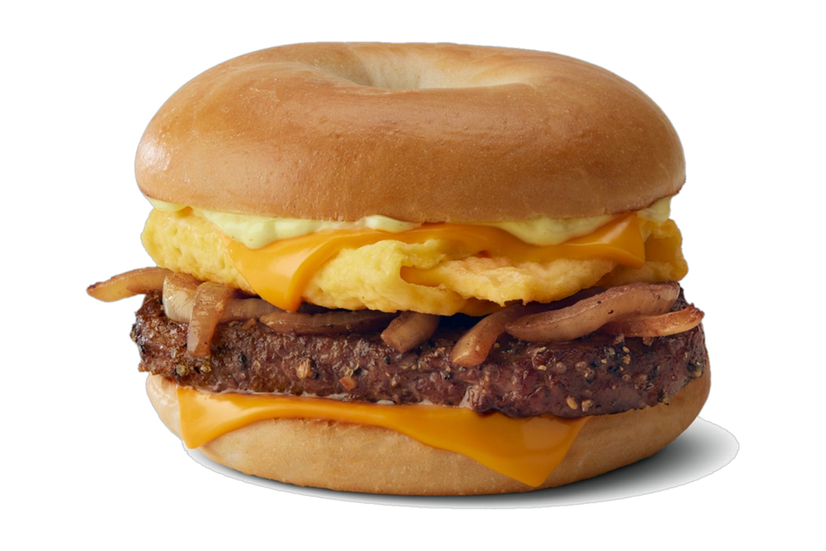Steak, Egg & Cheese Bagel