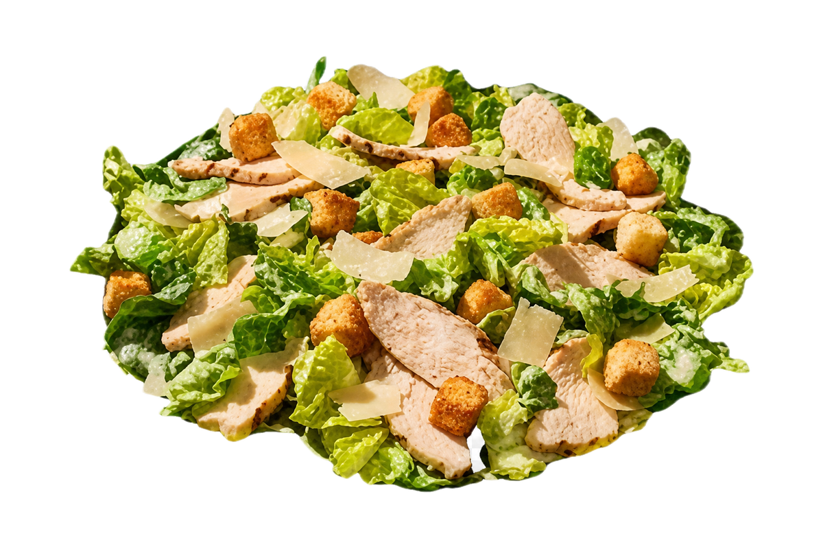 Caesar salad with chicken