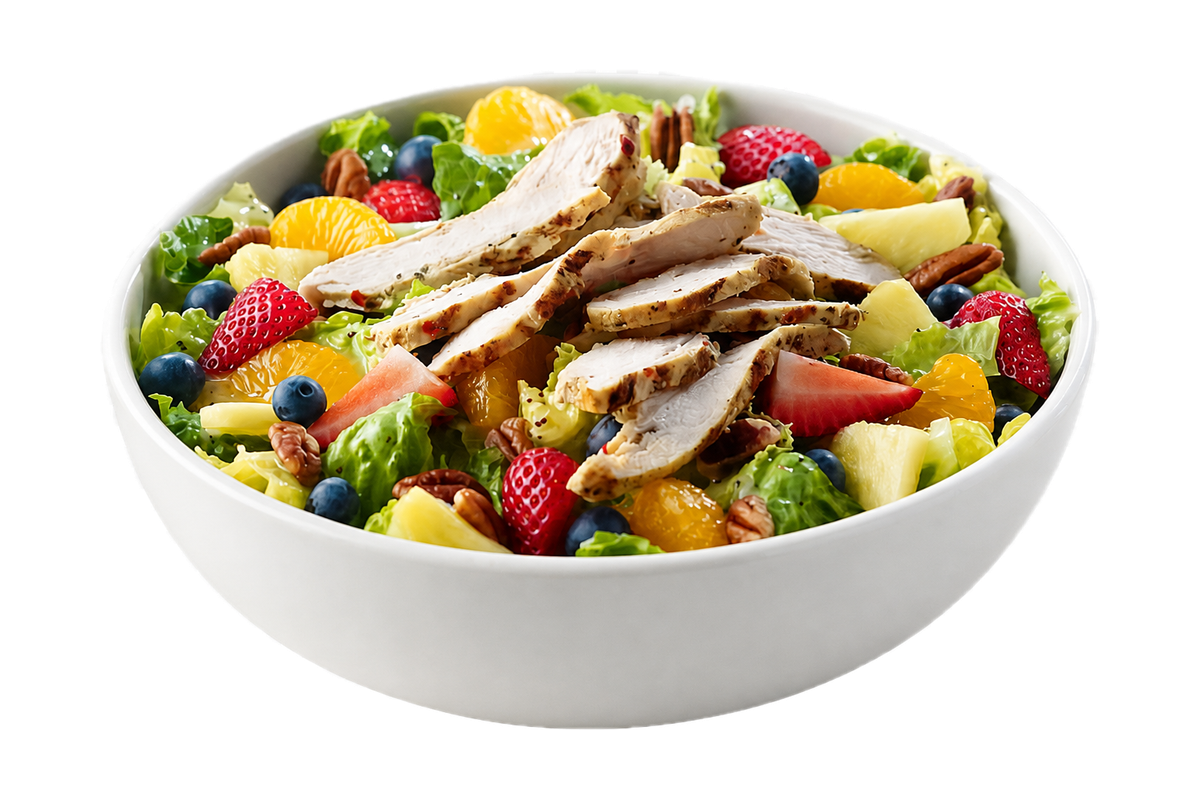 Strawberry Poppyseed Chicken Salad