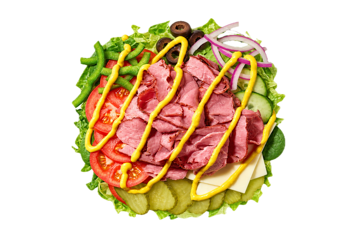 Big Hot Pastrami Salad