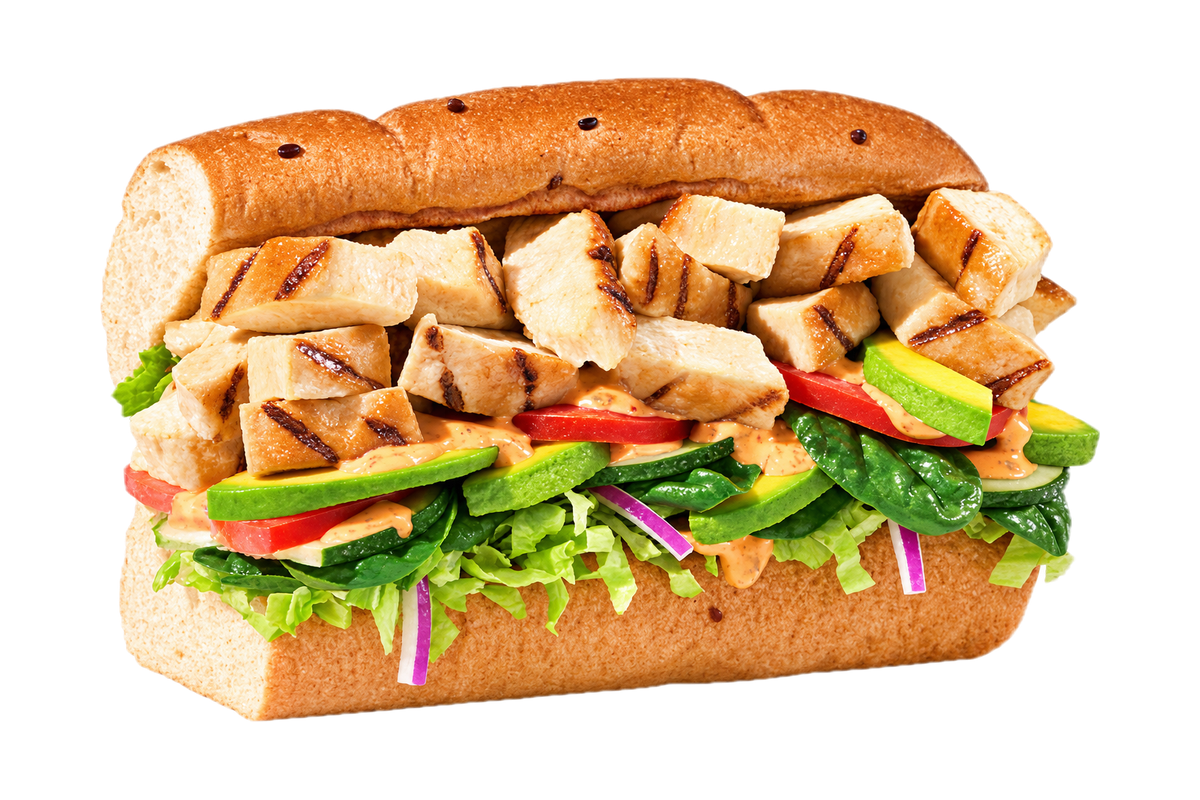 Grilled Chicken and Avocado sandwich