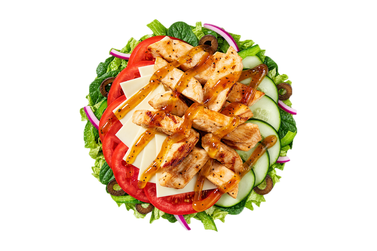 Sweet Onion Teriyaki Chicken Salad