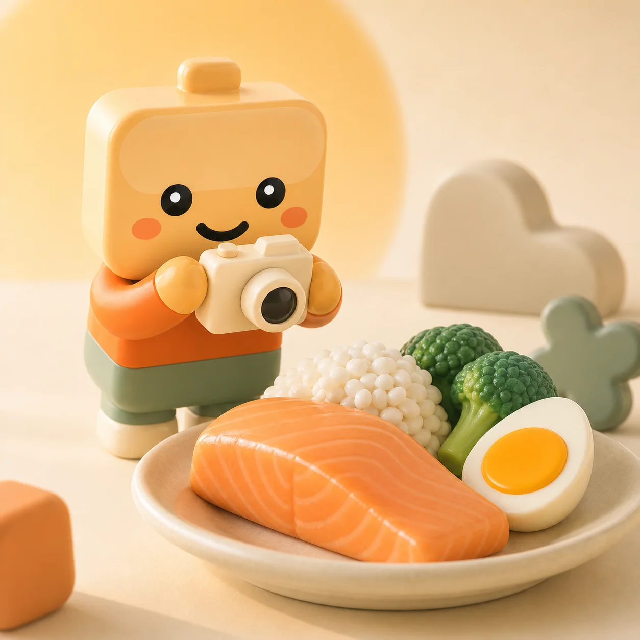 Photo logging with Protein Buddy