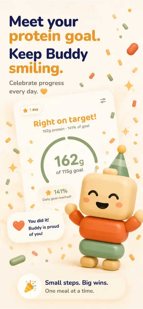 Home Screen and Lock Screen widgets keeping the protein goal in sight