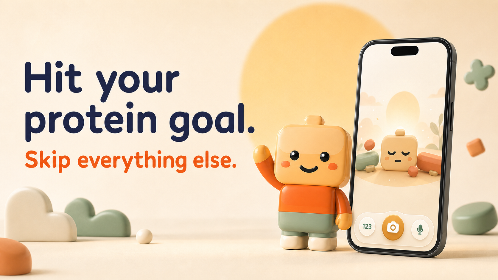 Protein Buddy: protein tracker app to hit your goal screenshot 1